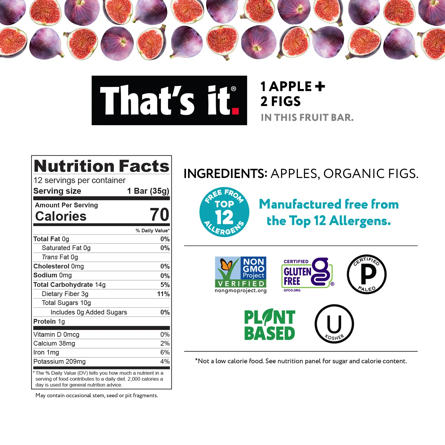 Apple + Fig Fruit Bars - Image 3