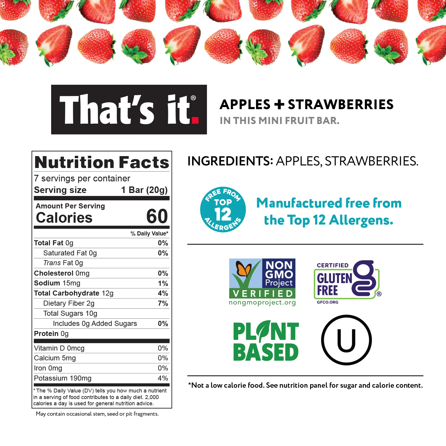 Minis Variety Pack - Blueberry, Cherry, Fig, Mango & Strawberry (35 Bars) - Image 7