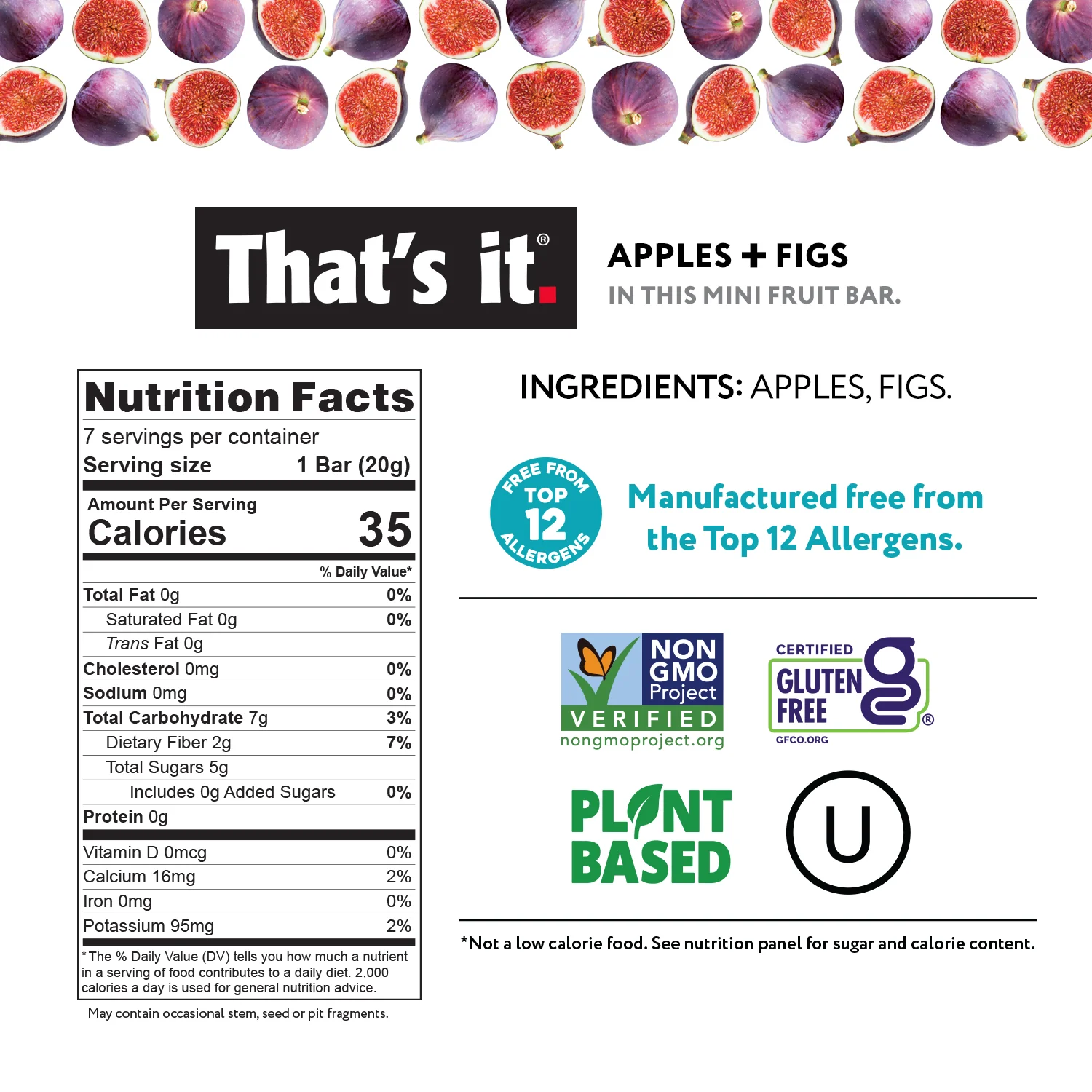 Minis Variety Pack - Blueberry, Cherry, Fig, Mango & Strawberry (35 Bars) - Image 9