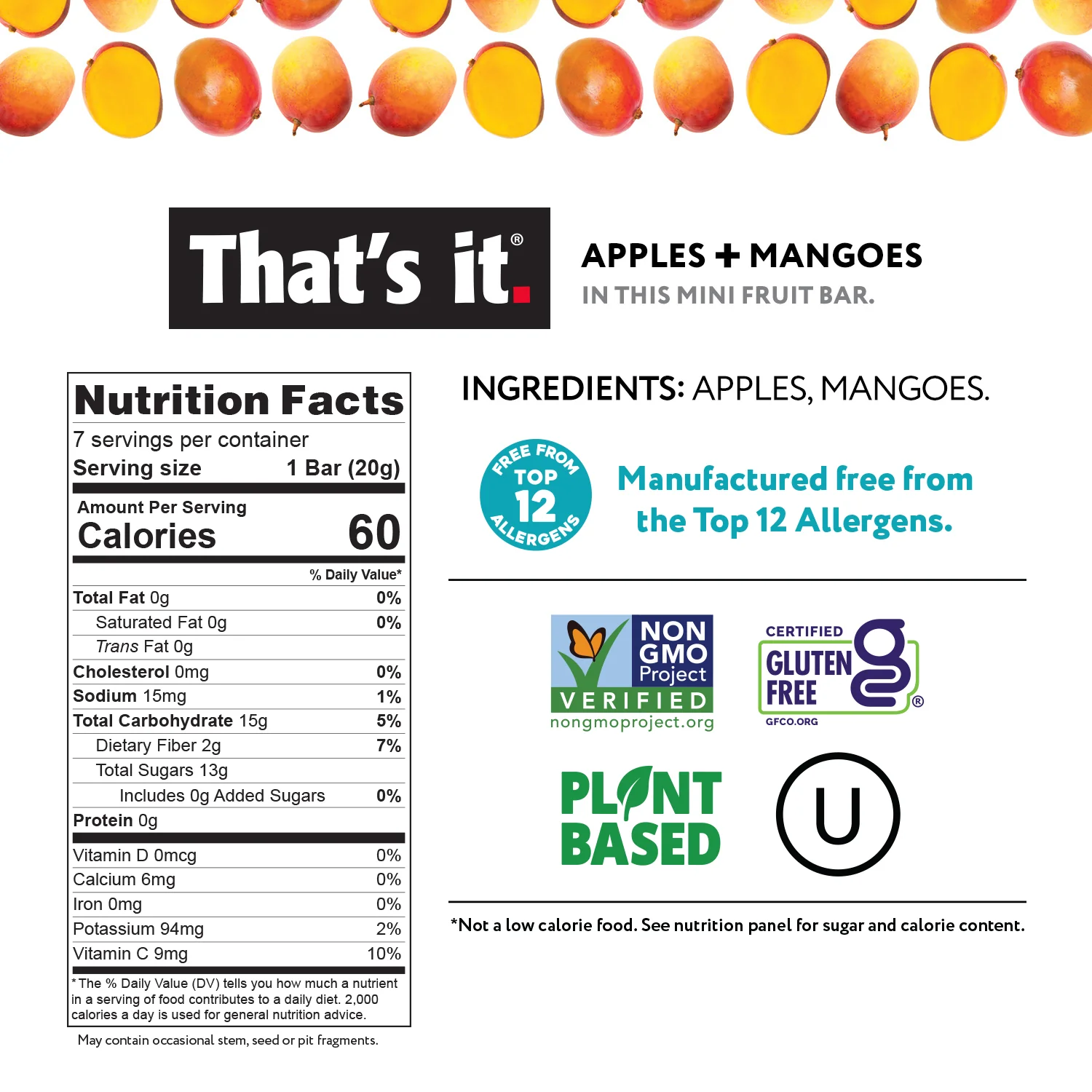 Minis Variety Pack - Blueberry, Cherry, Fig, Mango & Strawberry (35 Bars) - Image 5