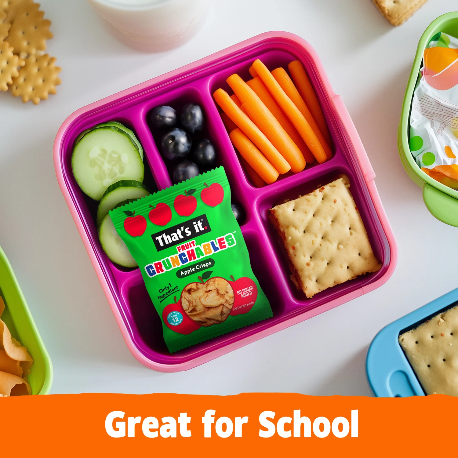 Apple Fruit Crunchables & Minis Variety Bundle Box - Image 7