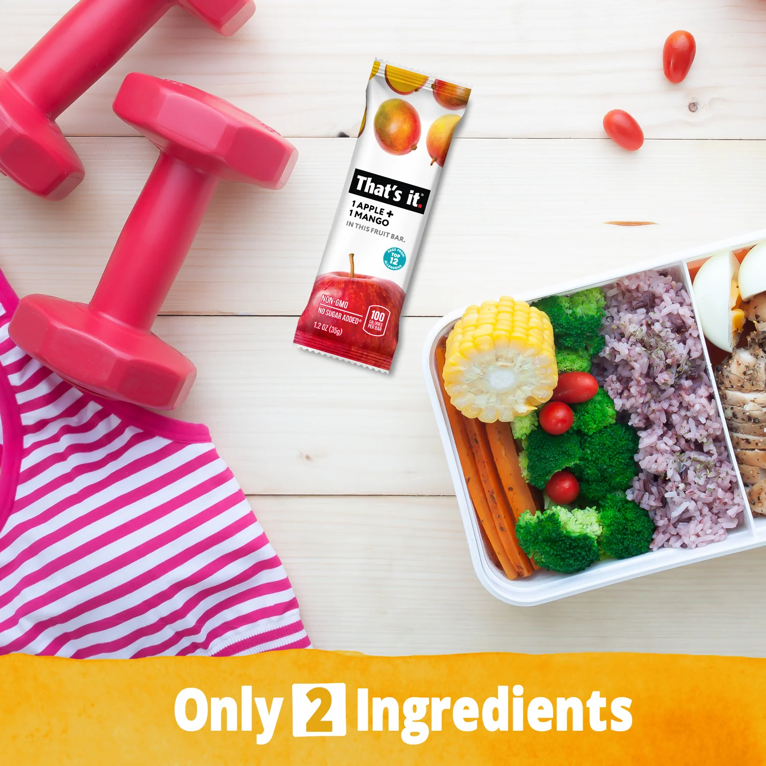 Fruit Bar Variety Pack - Blueberry, Mango & Strawberry (12 Bars) - Image 6